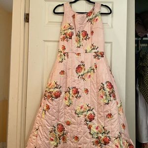 Comme des Garcon floral maxi dress